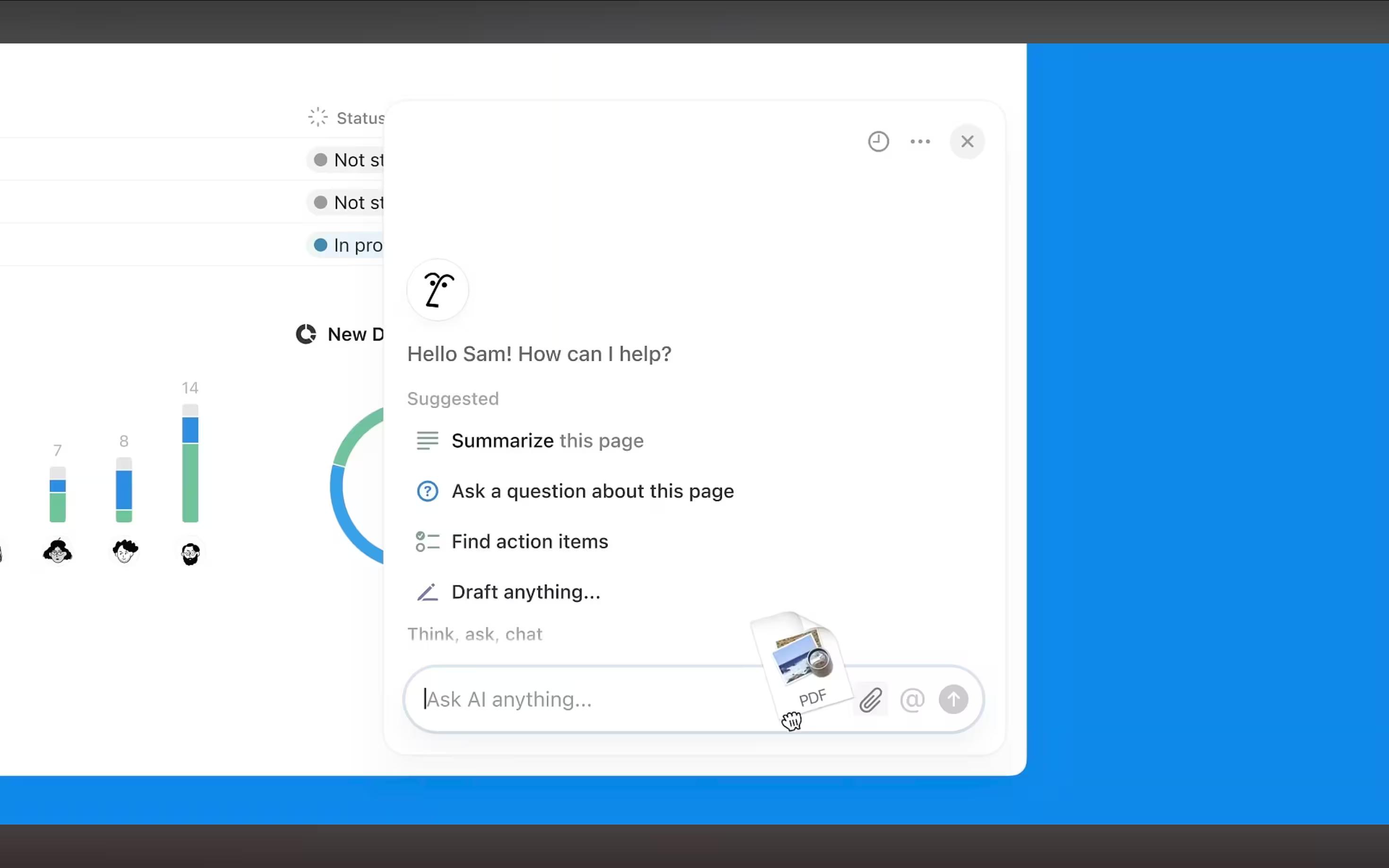 Notion AI screen capture