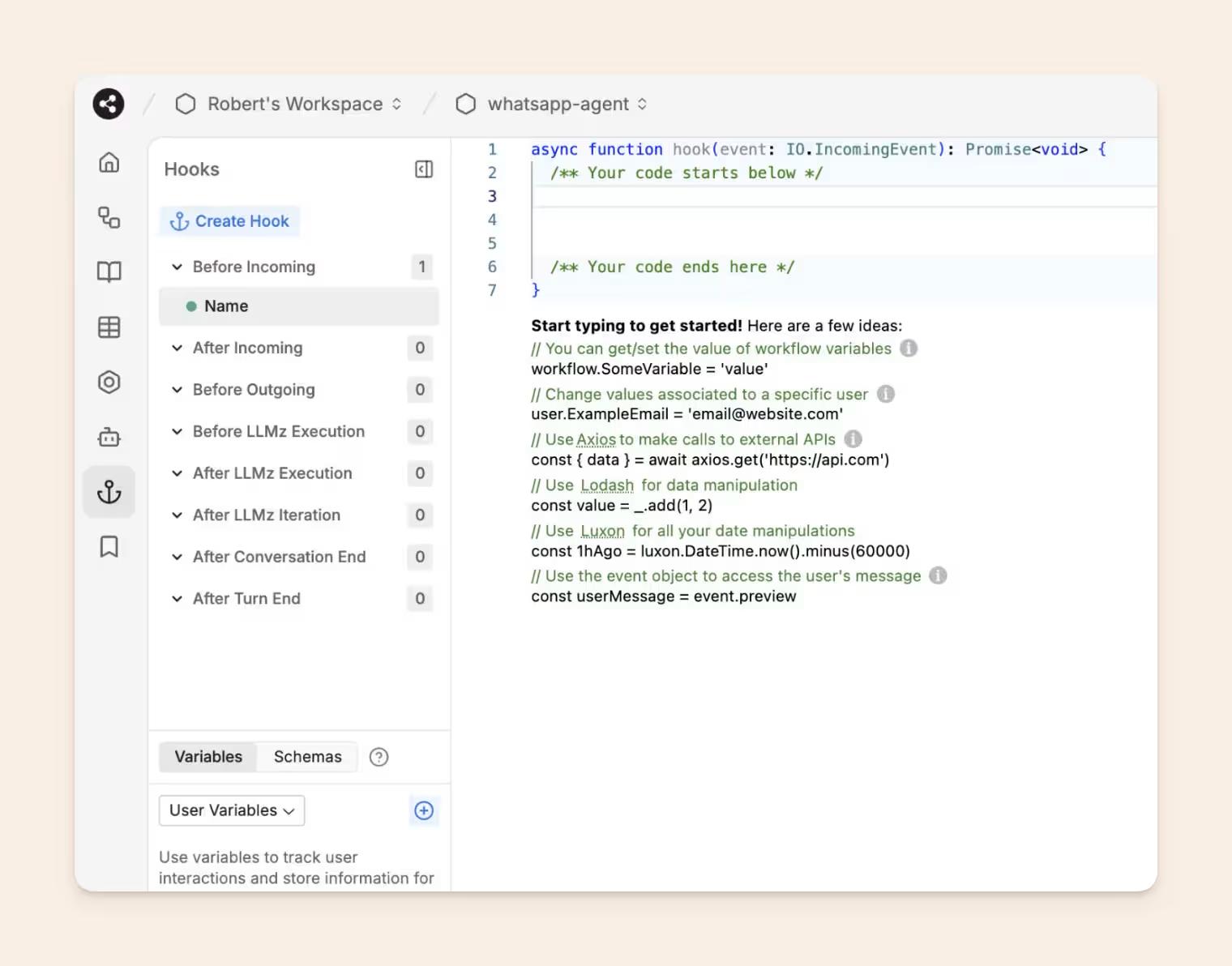 Botpress chatbot builder