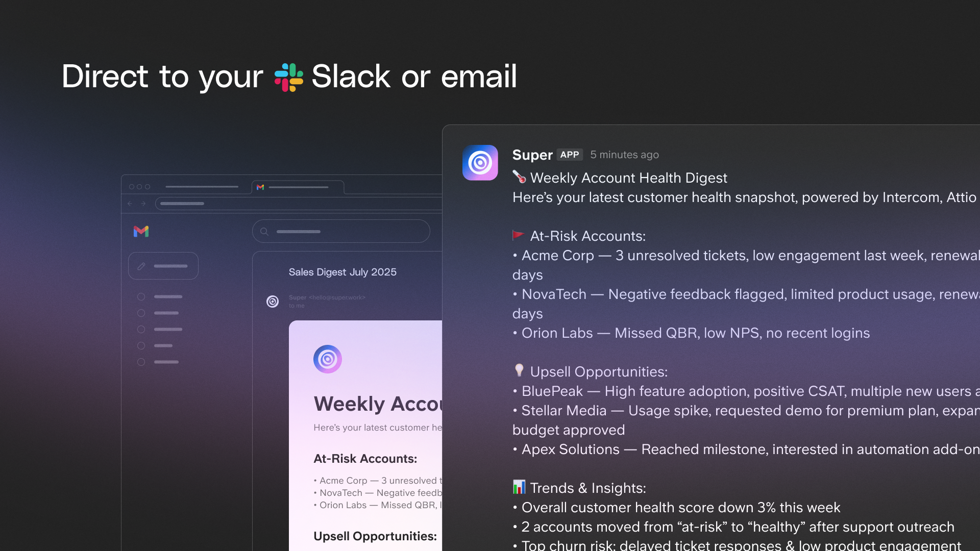 How tools like Super automate reporting from your real data