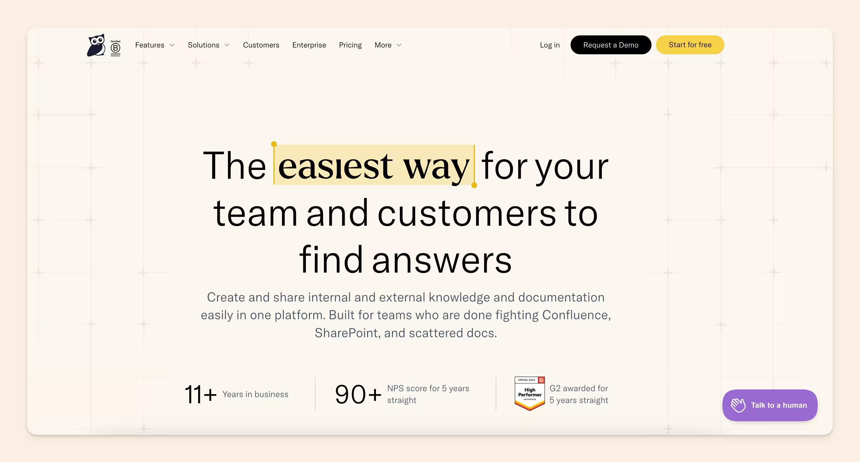 knowledgeowl homepage