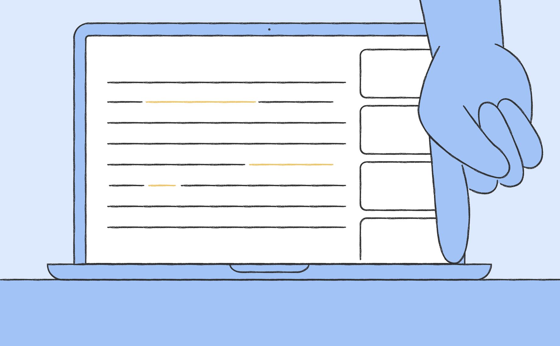 It's not only the UI pattern you choose, it's how it works
