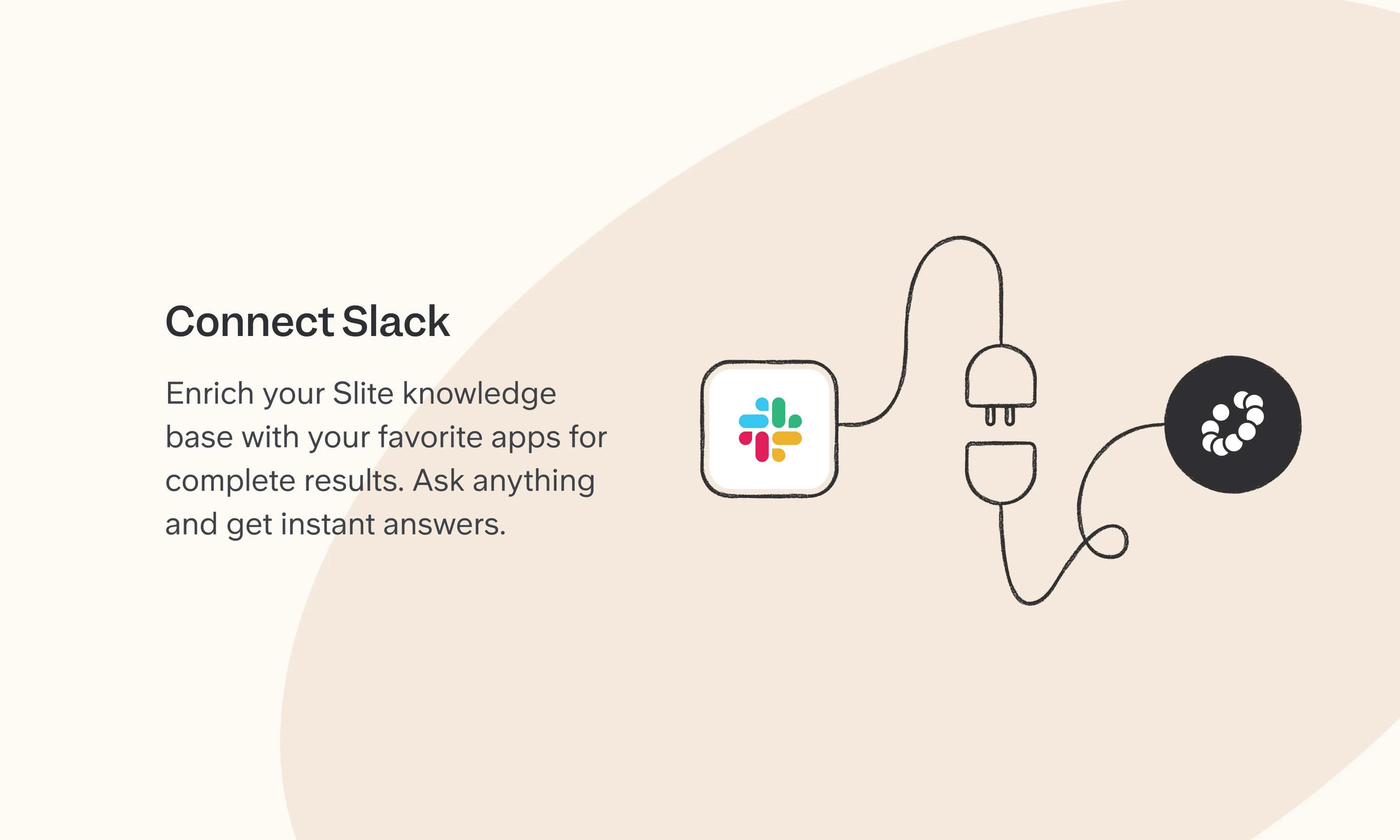 Slack integration screenshot