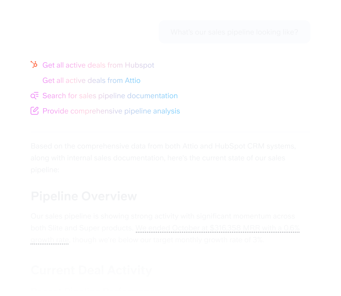 Super for Sales Illustration
