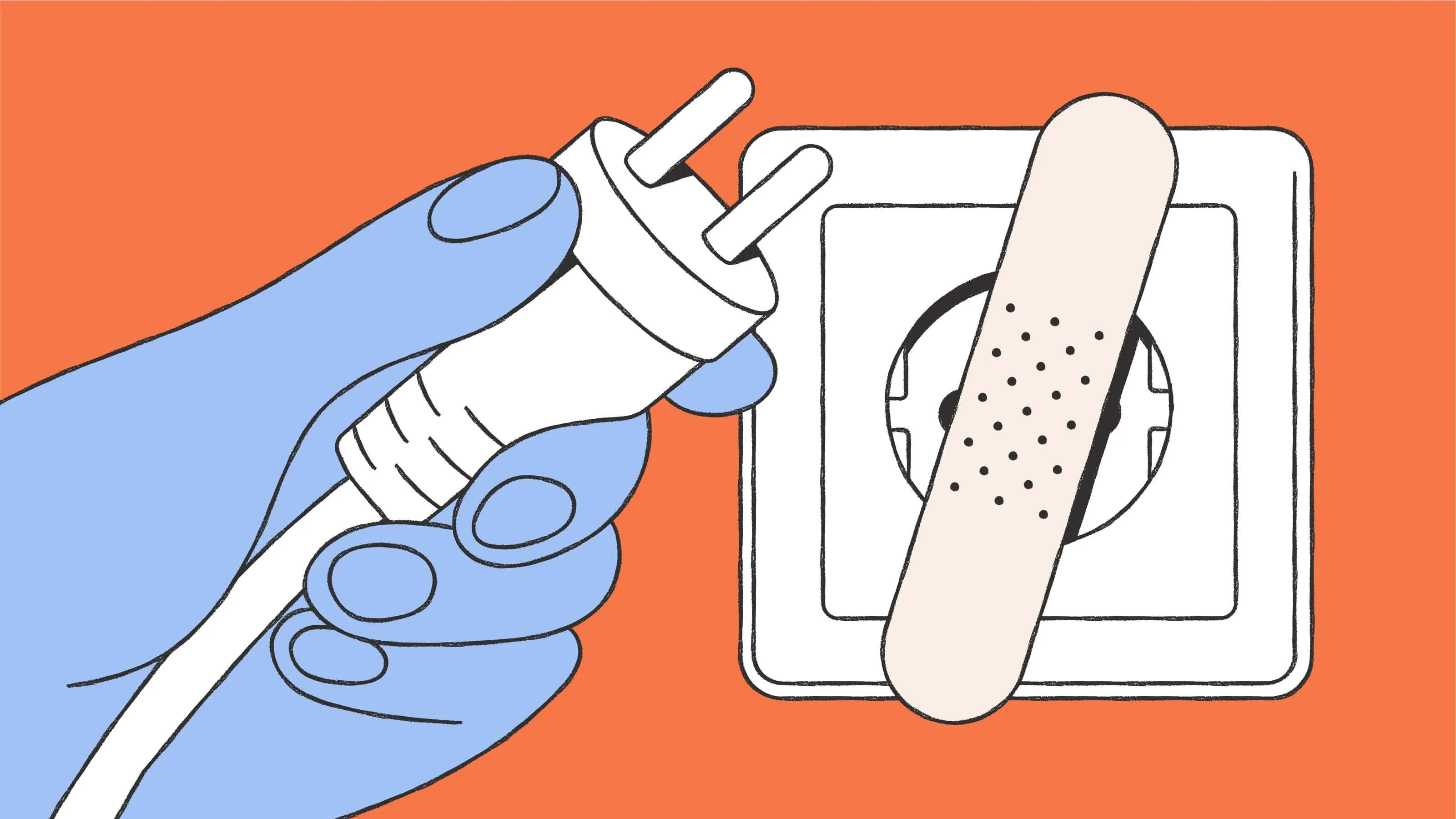 Working from home and sick? It still means you're sick. Unplug.