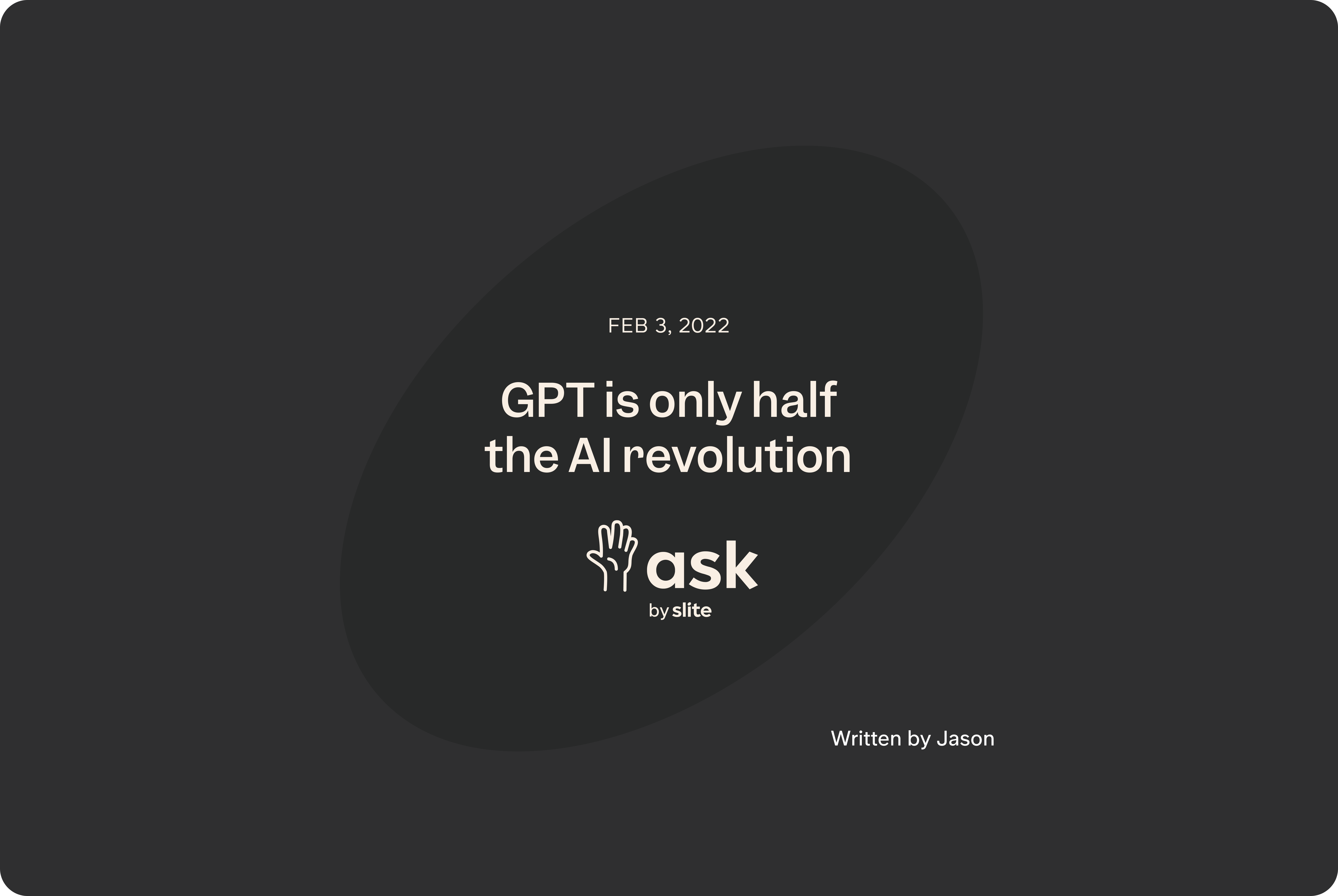 GPT is only half of the AI language revolution