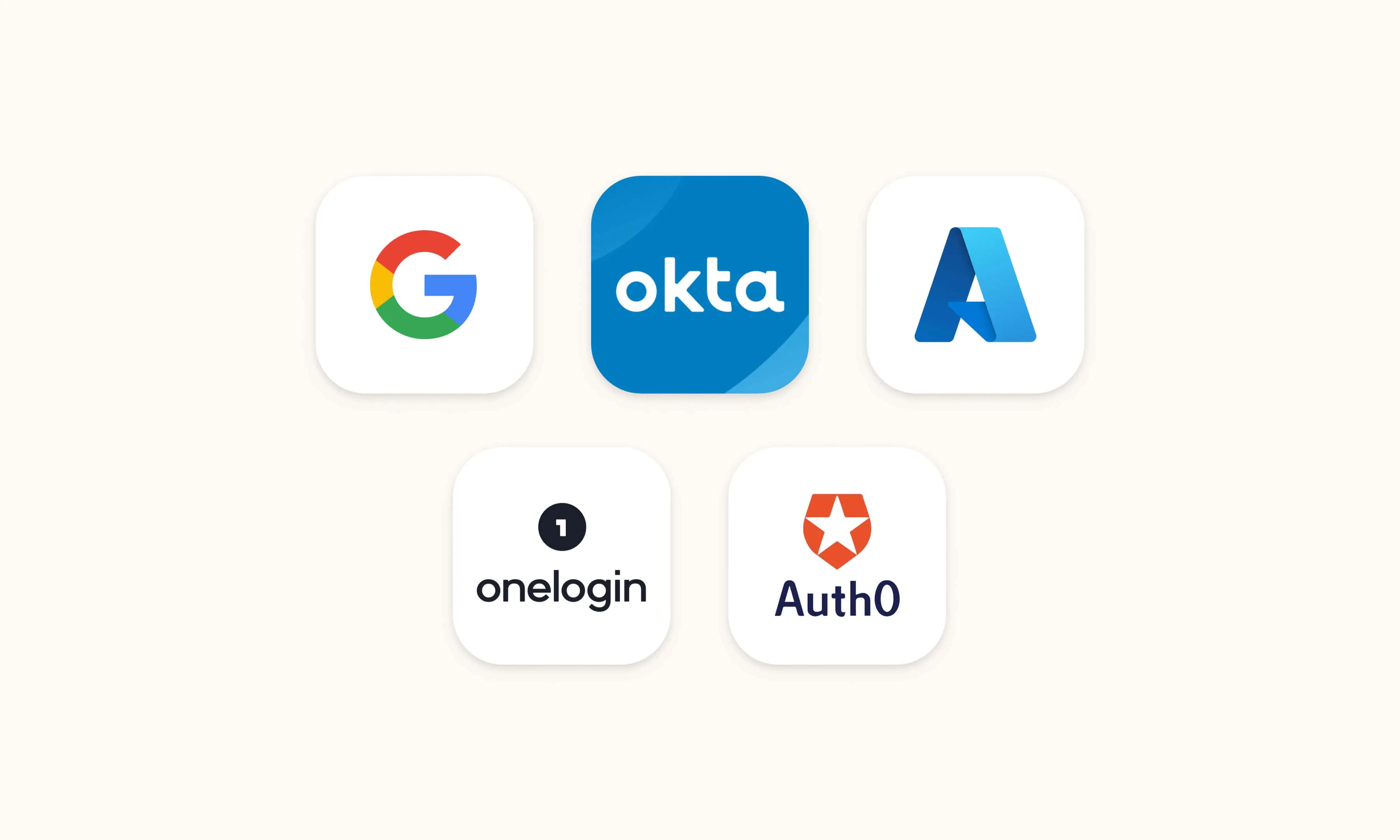 Single sign-on  integration screenshot