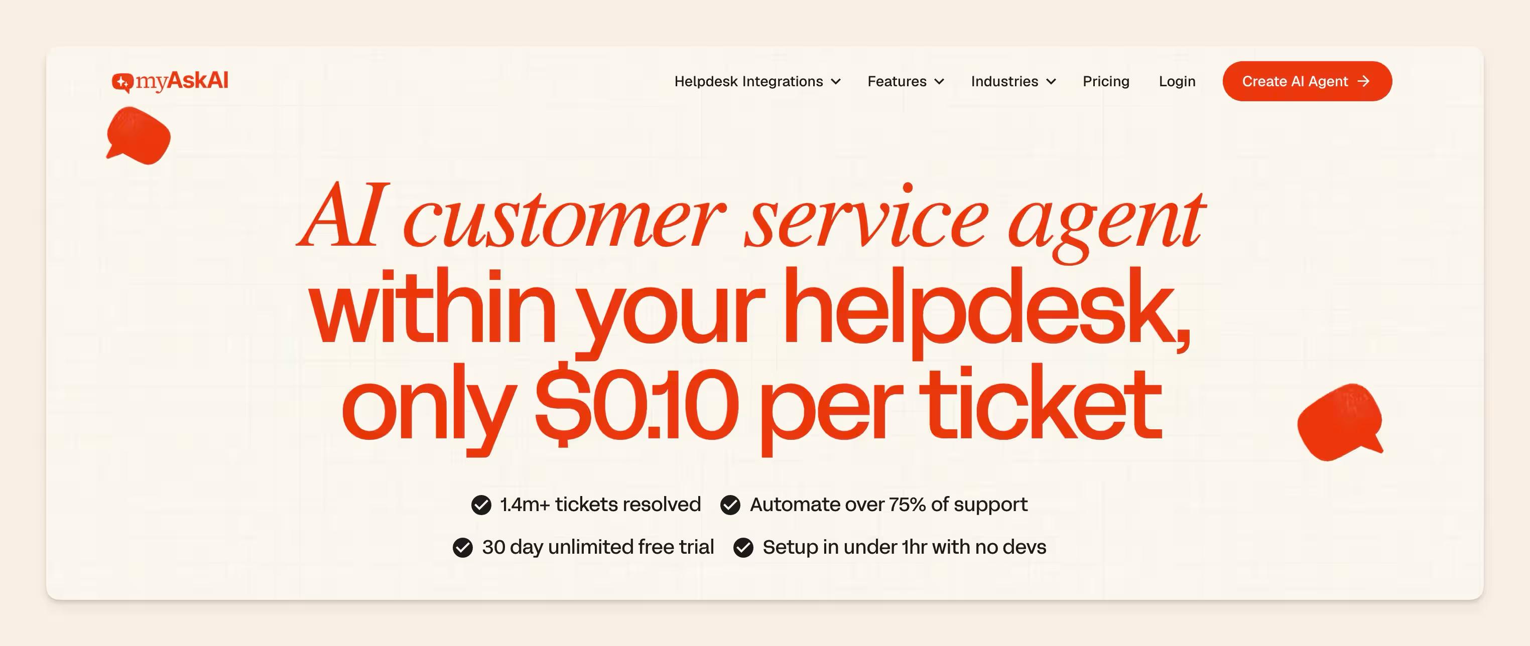 MyAskAI homepage