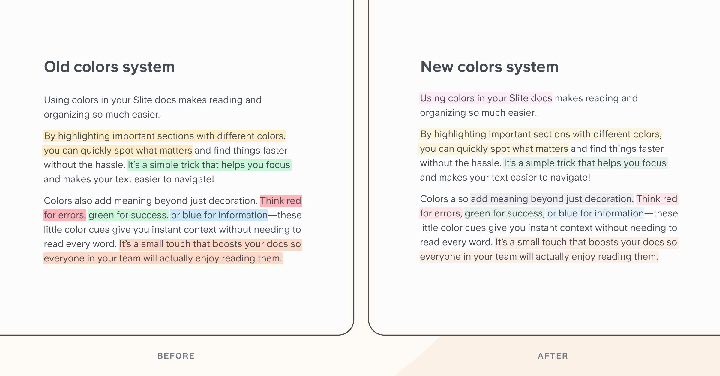 Color system