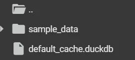 Cached Data Directory