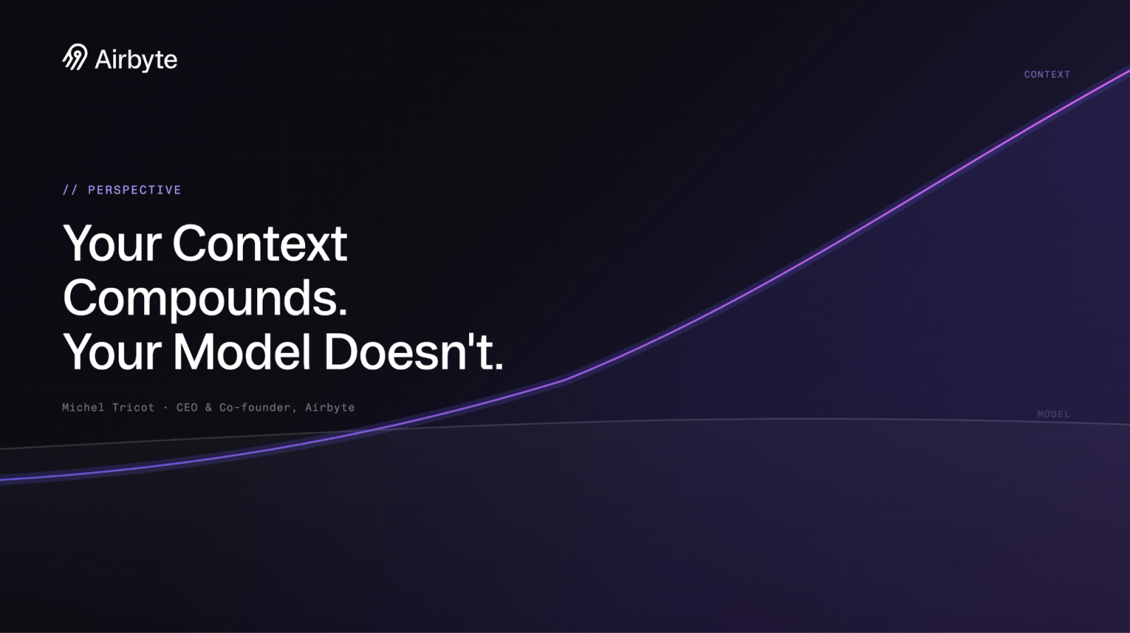Your Context Compounds. Your Model Doesn't