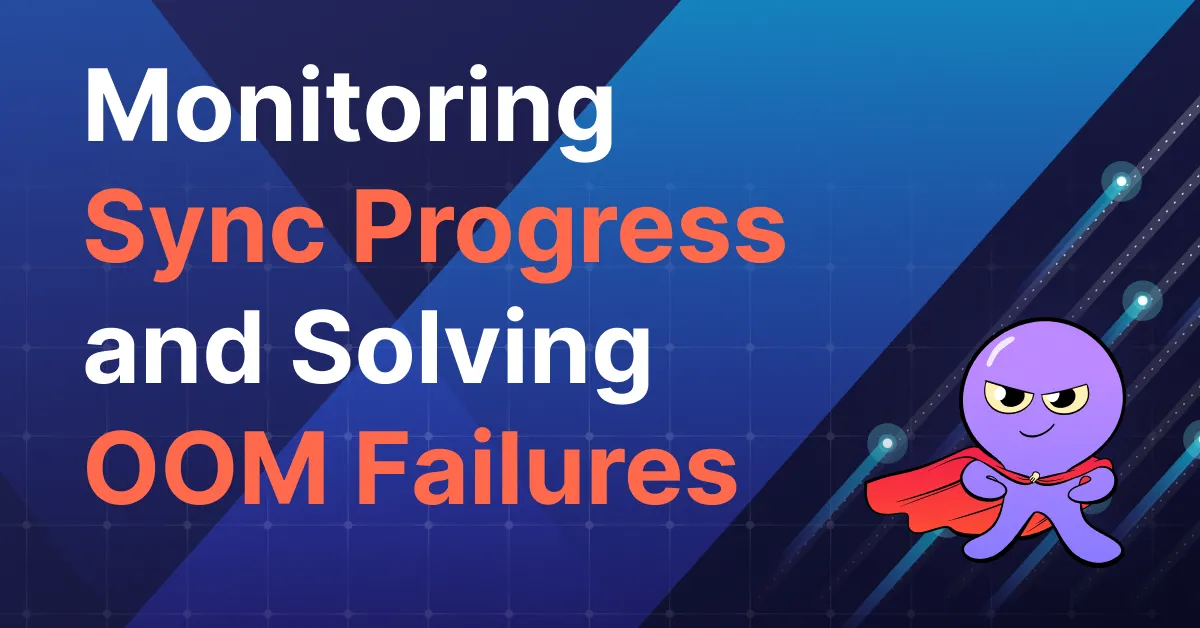 How Airbyte 1.0 Monitors Sync Progress and Solves OOM Failures