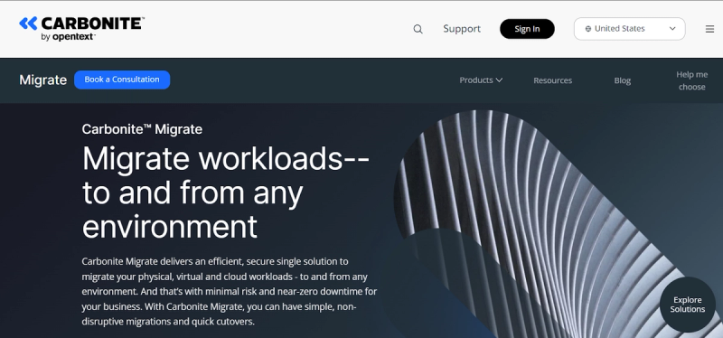 Carbonite Migrate