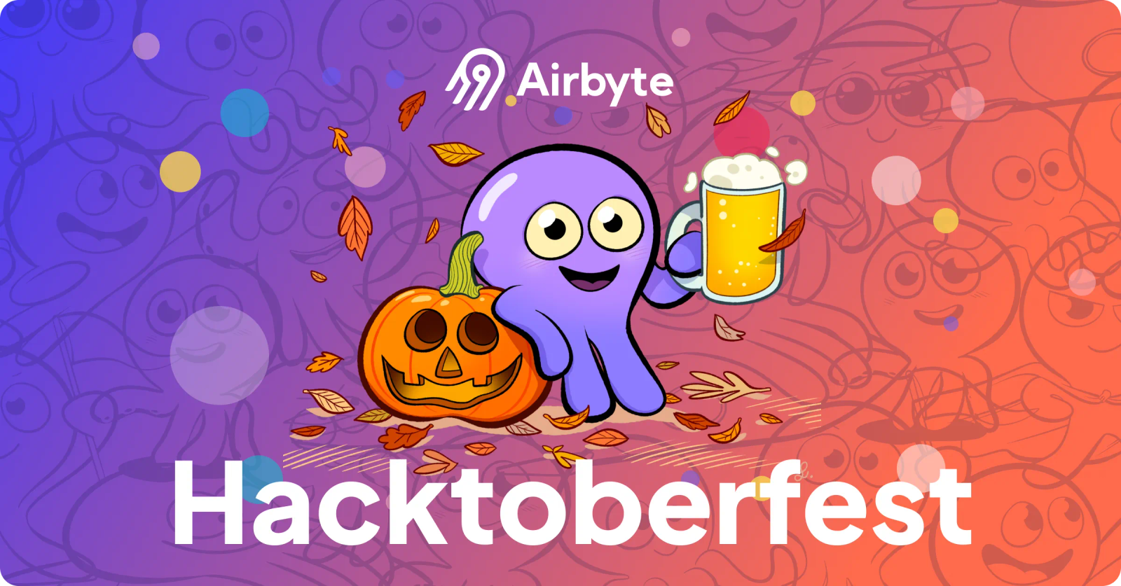 Announcing Airbyte’s tentaculous Hacktoberfest 2023 edition!