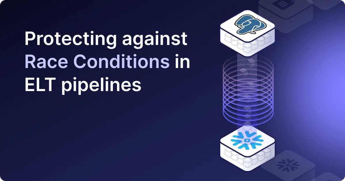 Protecting Against Data Race Conditions in ELT Pipelines