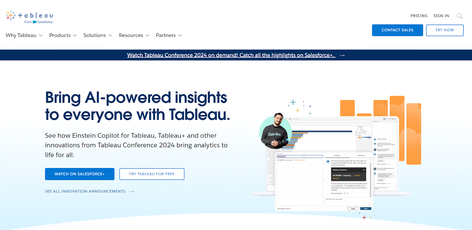 Image 5: Tableau Interface