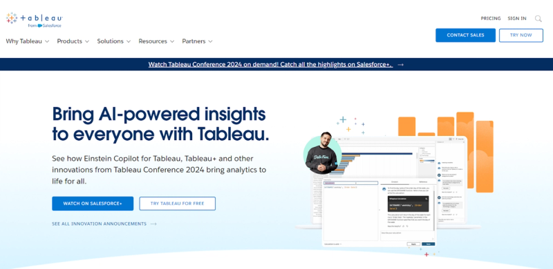 Image 5: Tableau Interface