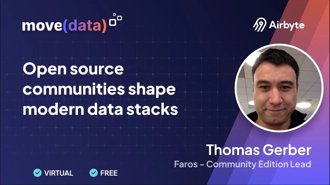 Open source communities shape modern data stacks
