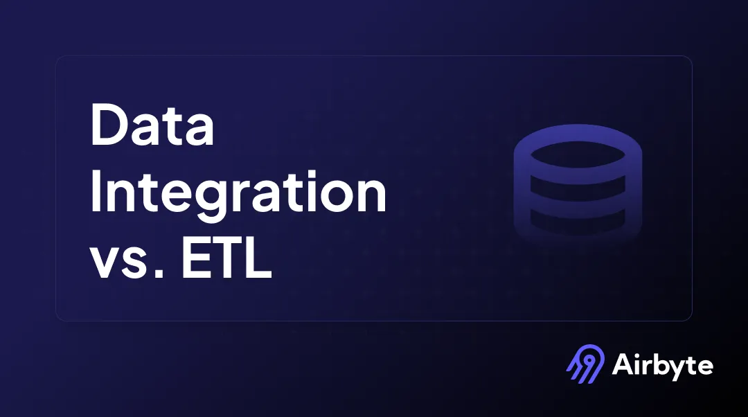 Data Integration vs ETL: Key Differences Explained