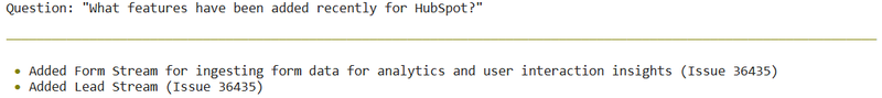 Output of get_answer function