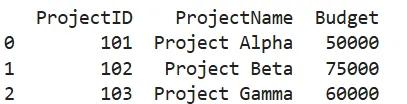 Reading Excel