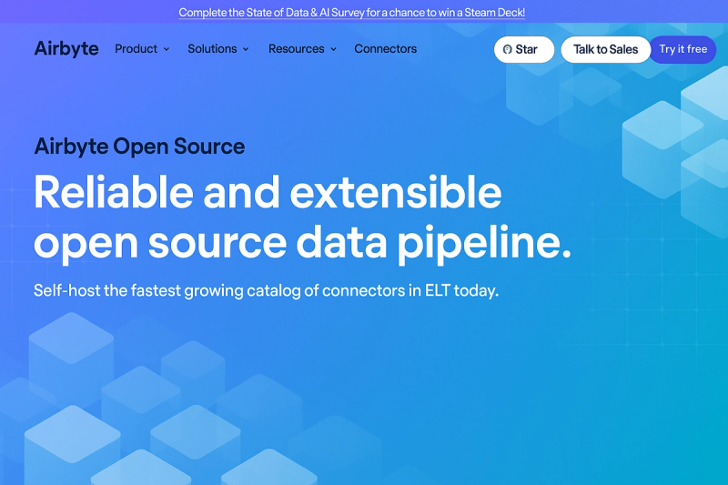 Image 9: Airbyte platform screenshot