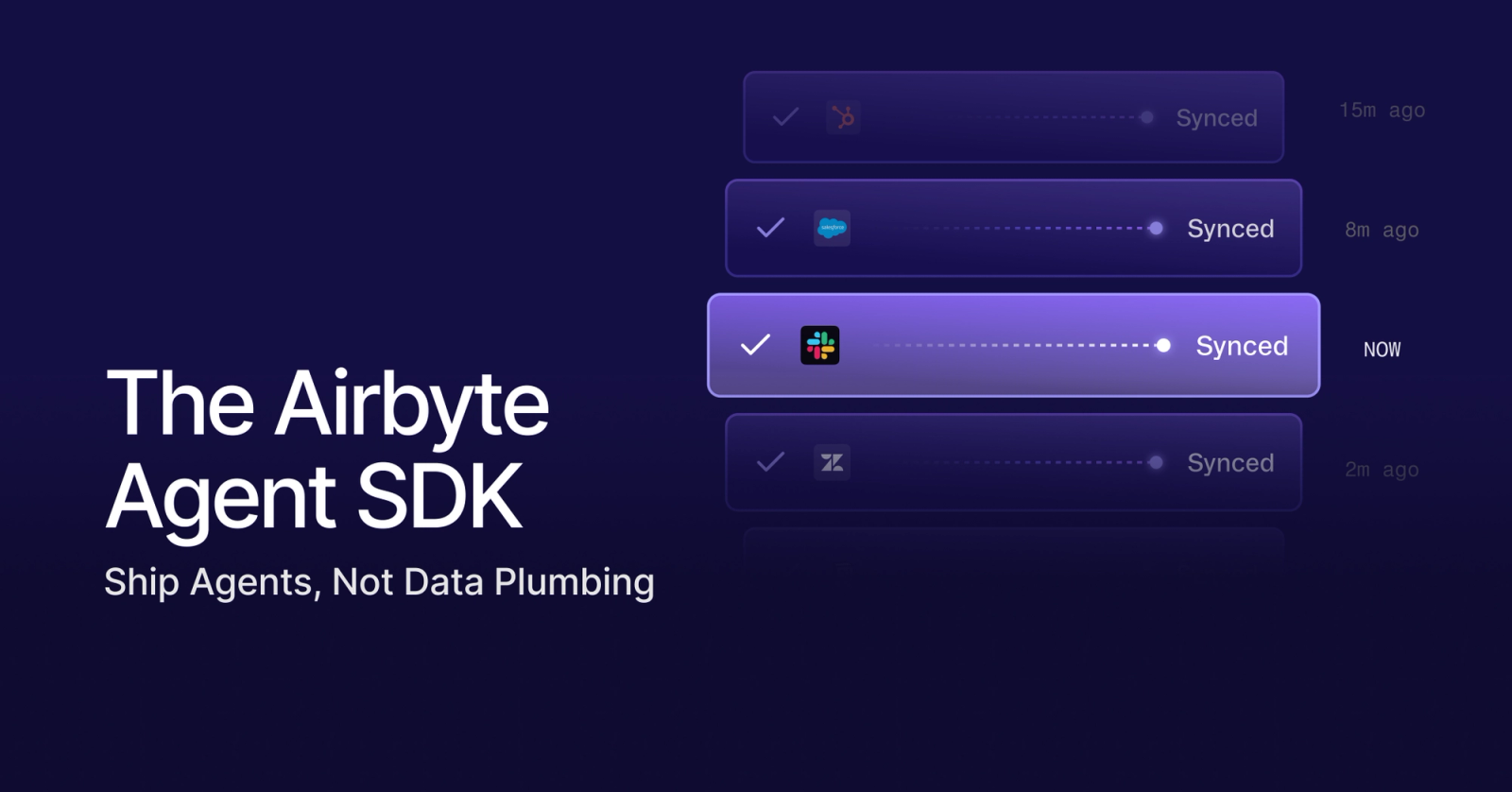 The Airbyte Agent SDK: Ship Agents, Not Data Plumbing