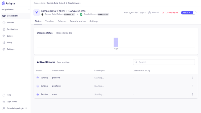 Check Connection Status