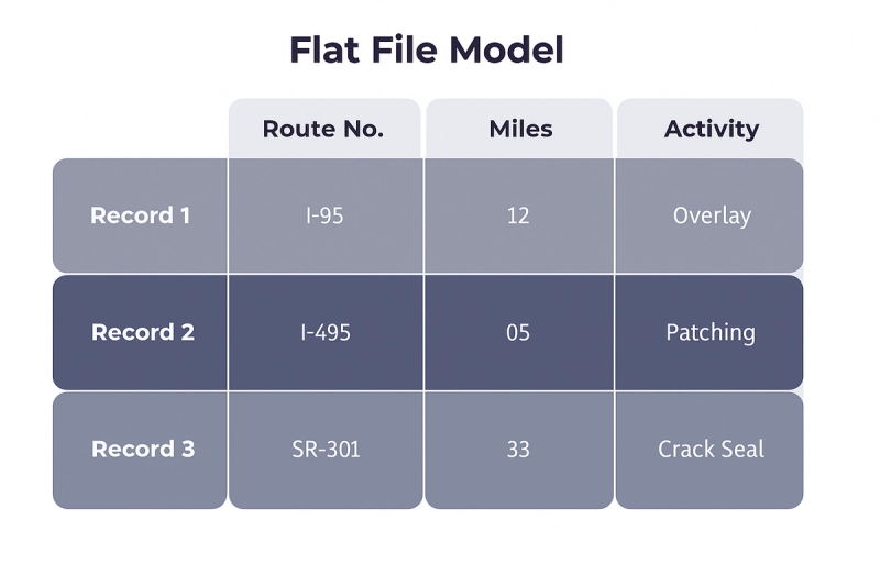 Image 4: Flat Schema