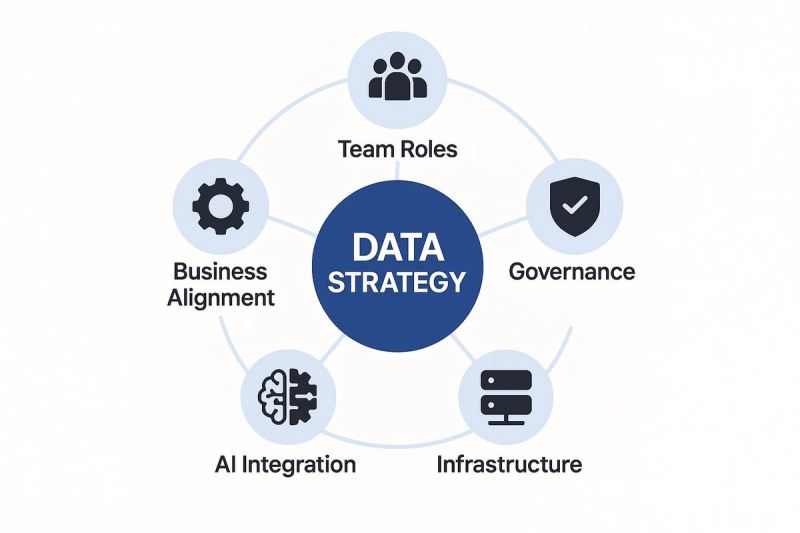 Image 4: Key components of an effective data strategy framework
