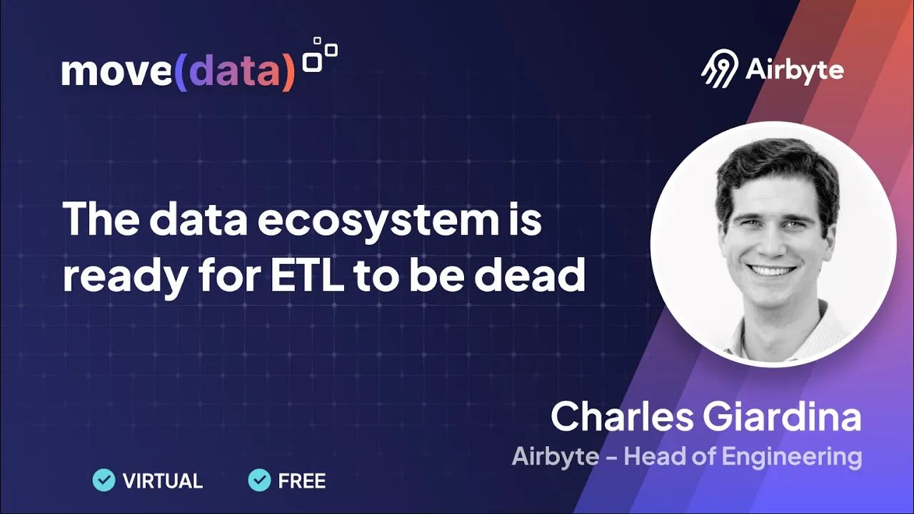The Data Ecosystem Is Ready for ETL To Be Dead