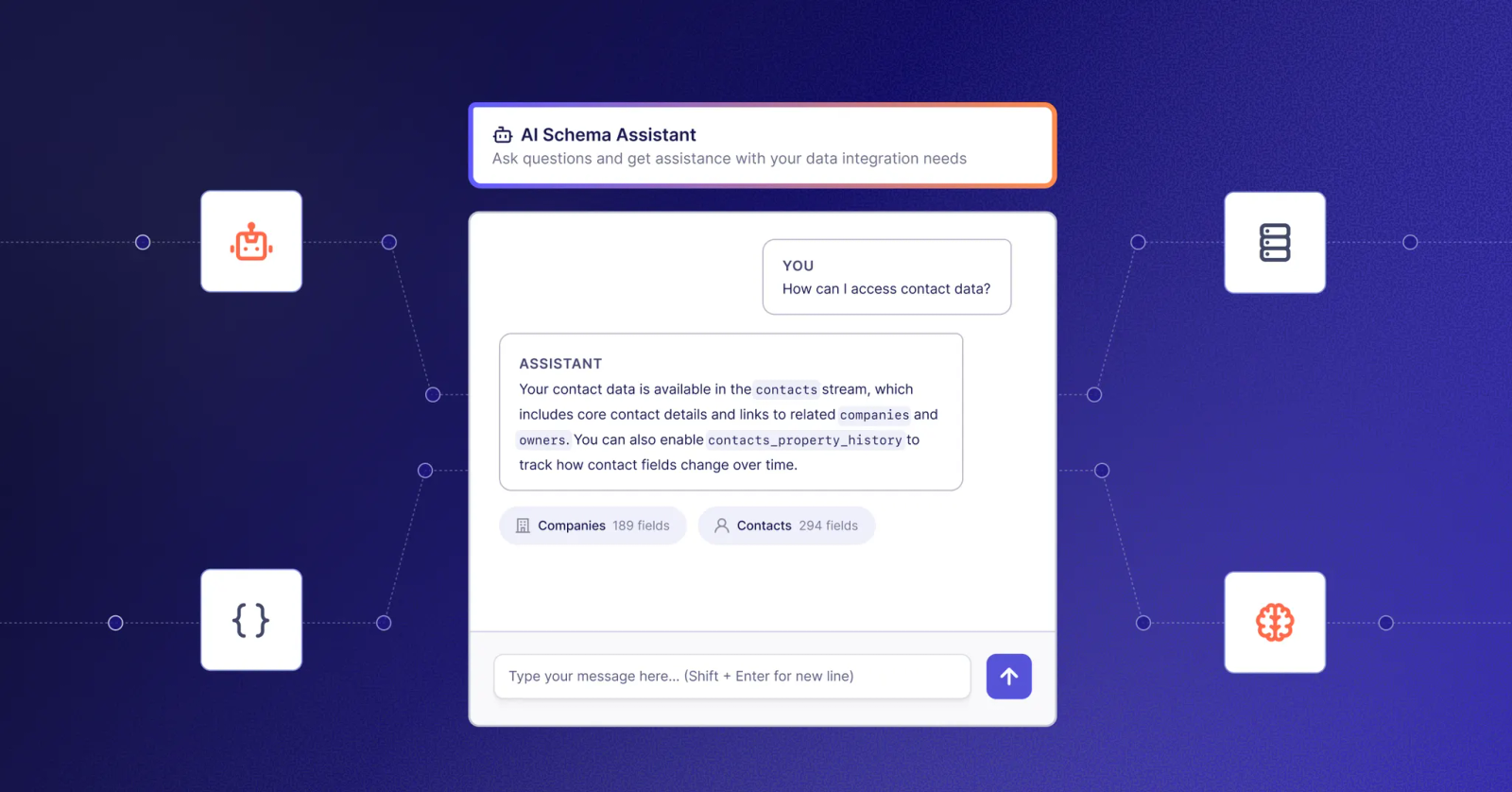 Chat with Your Schema: AI-Powered Configuration in Agent Engine