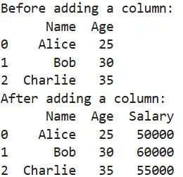 Modify DataFrame
