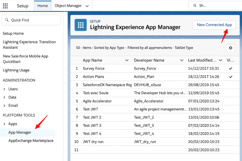 Image 4: Salesforce App Manager
