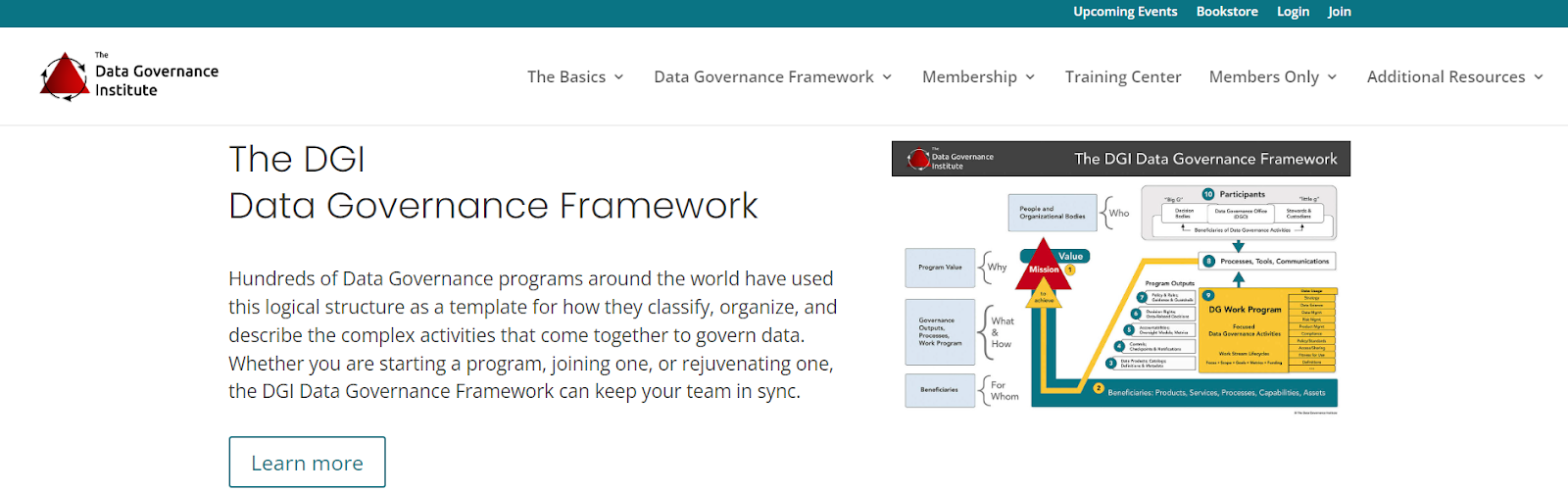 Image 5: Image: DGI Governance Framework