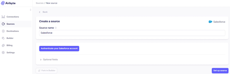 Salesforce as an Airbyte Source