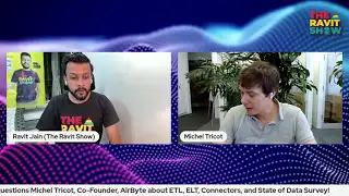 The Ravit Show - State of Data Survey, ETL, ELT, AI with Michel Tricot, CEO & Co-Founder, Airbyte
