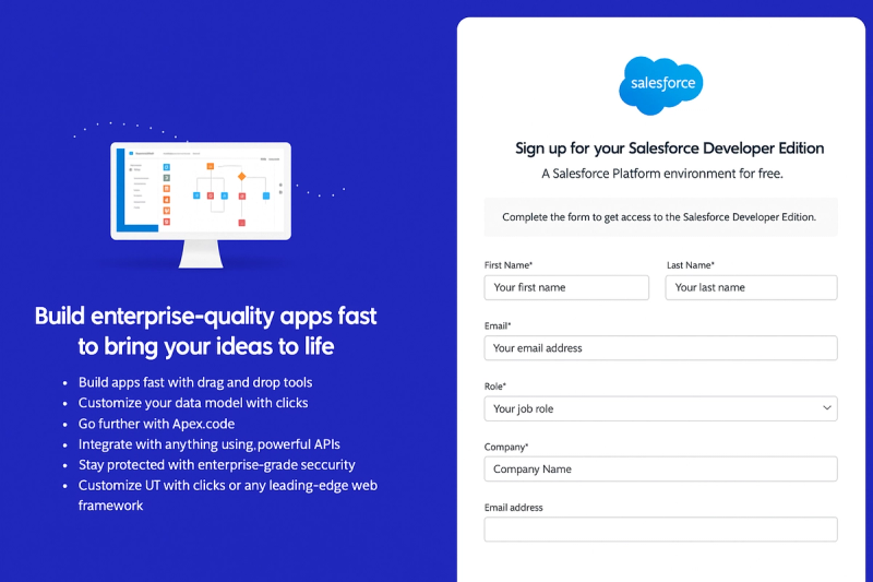 Image 3: Set up Salesforce Account