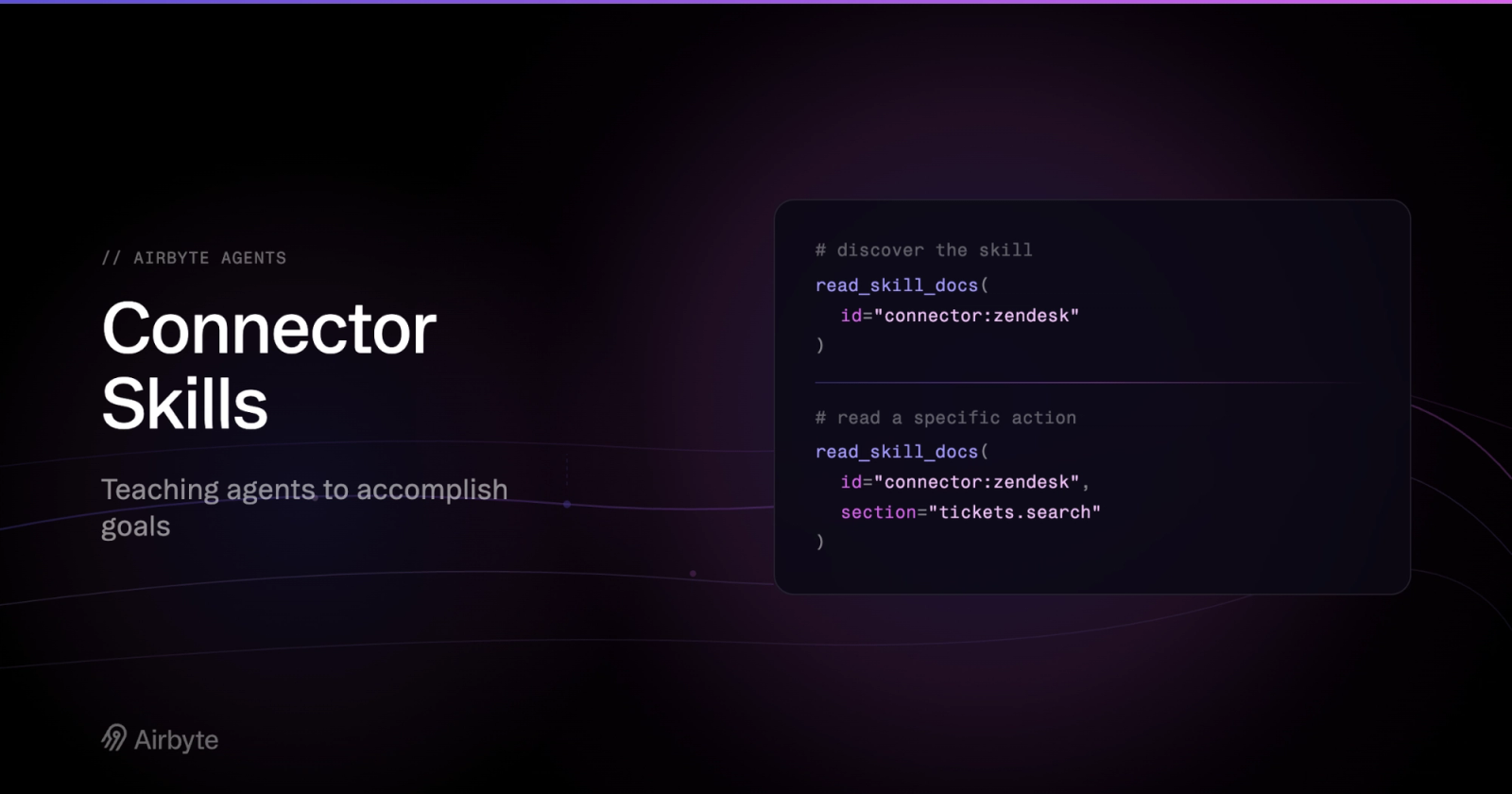 Connector skills