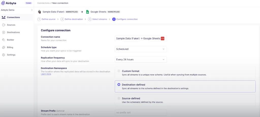 Set Up a Connection