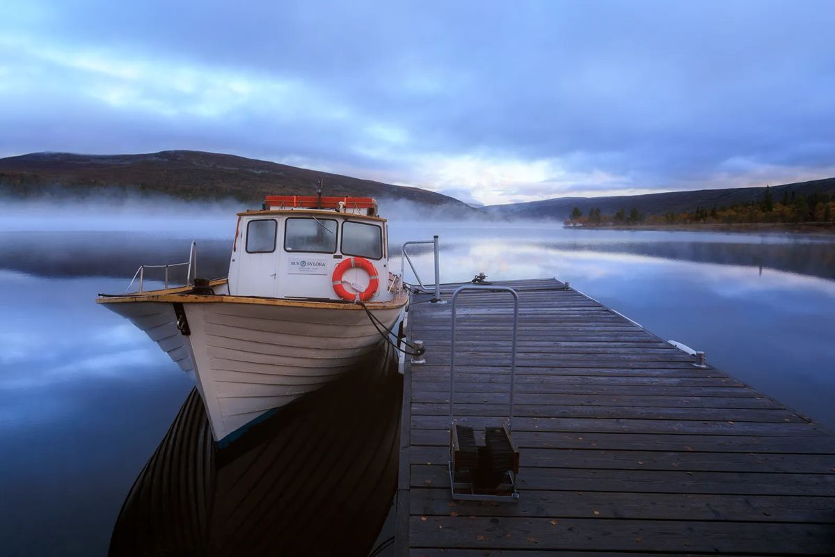M/S Sylöra vid Grövelsjön