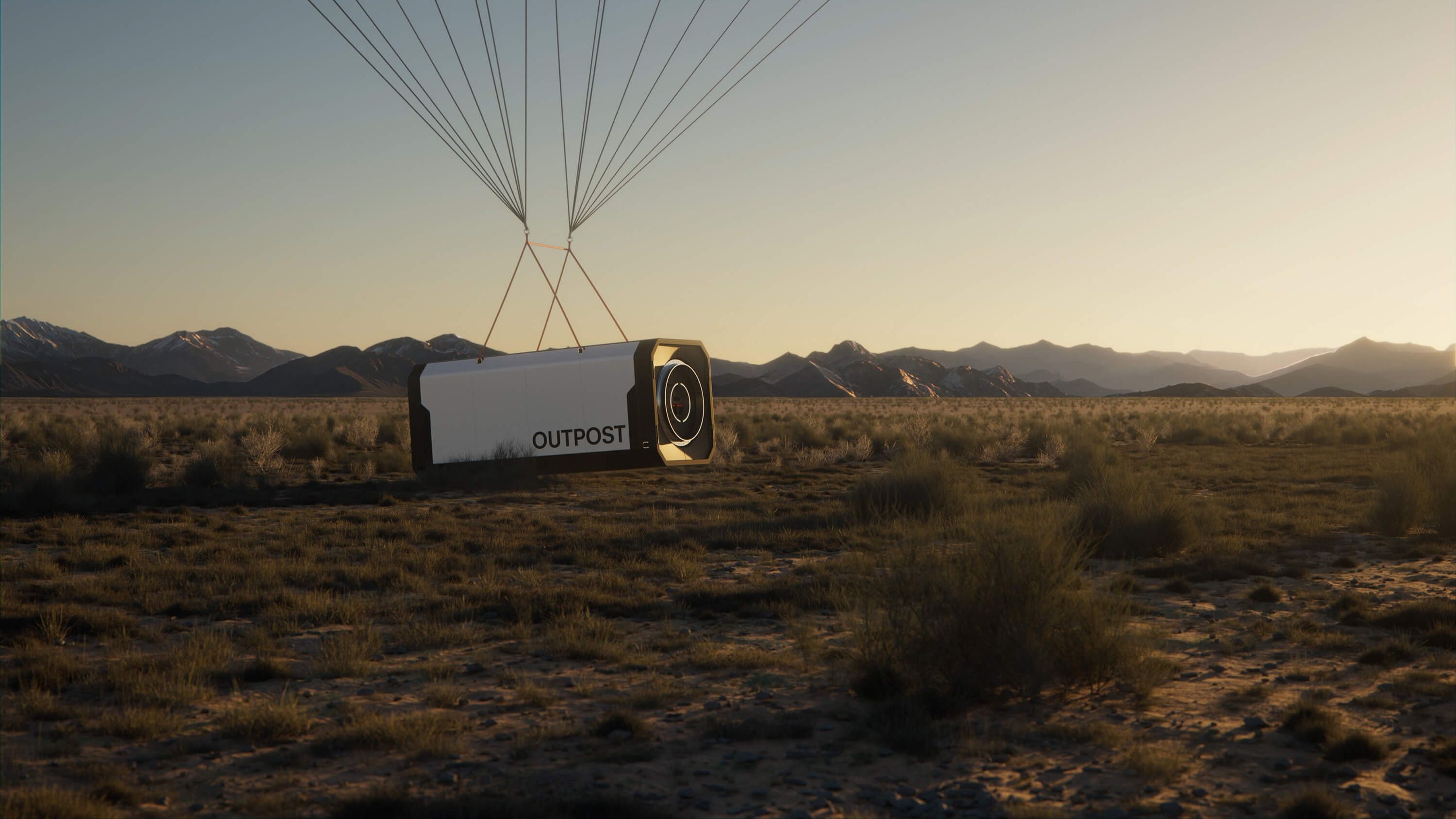 image of a block 3 landing in field