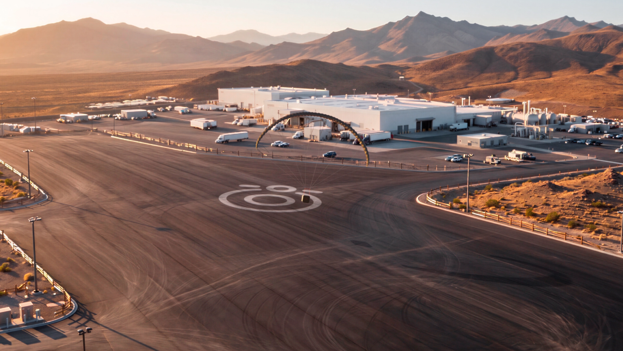 CarryAll Block 3 landing at gigafactory