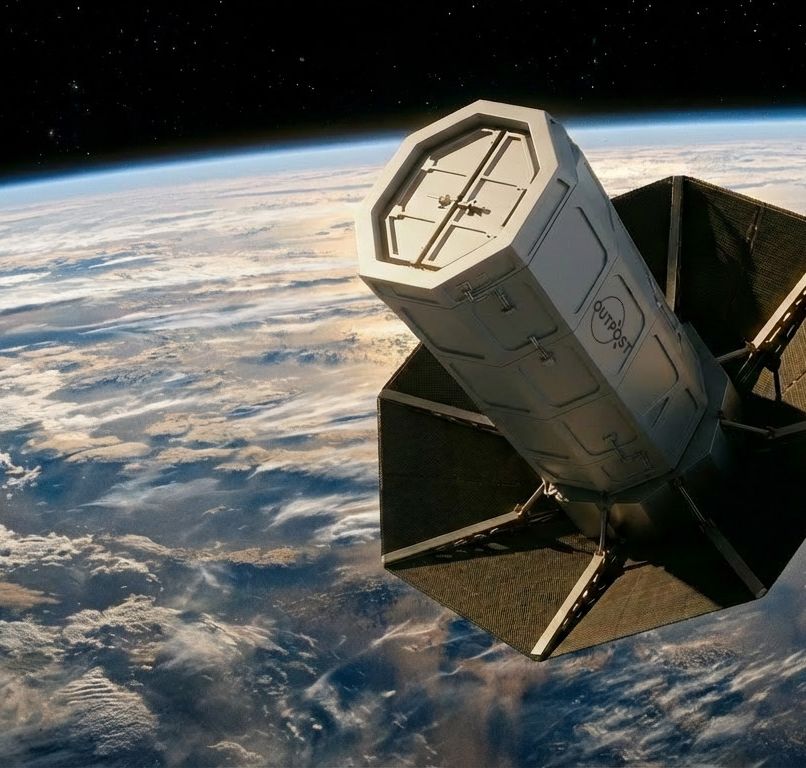 Image of CarryAll, Outpost's reusable Earth return vehicle