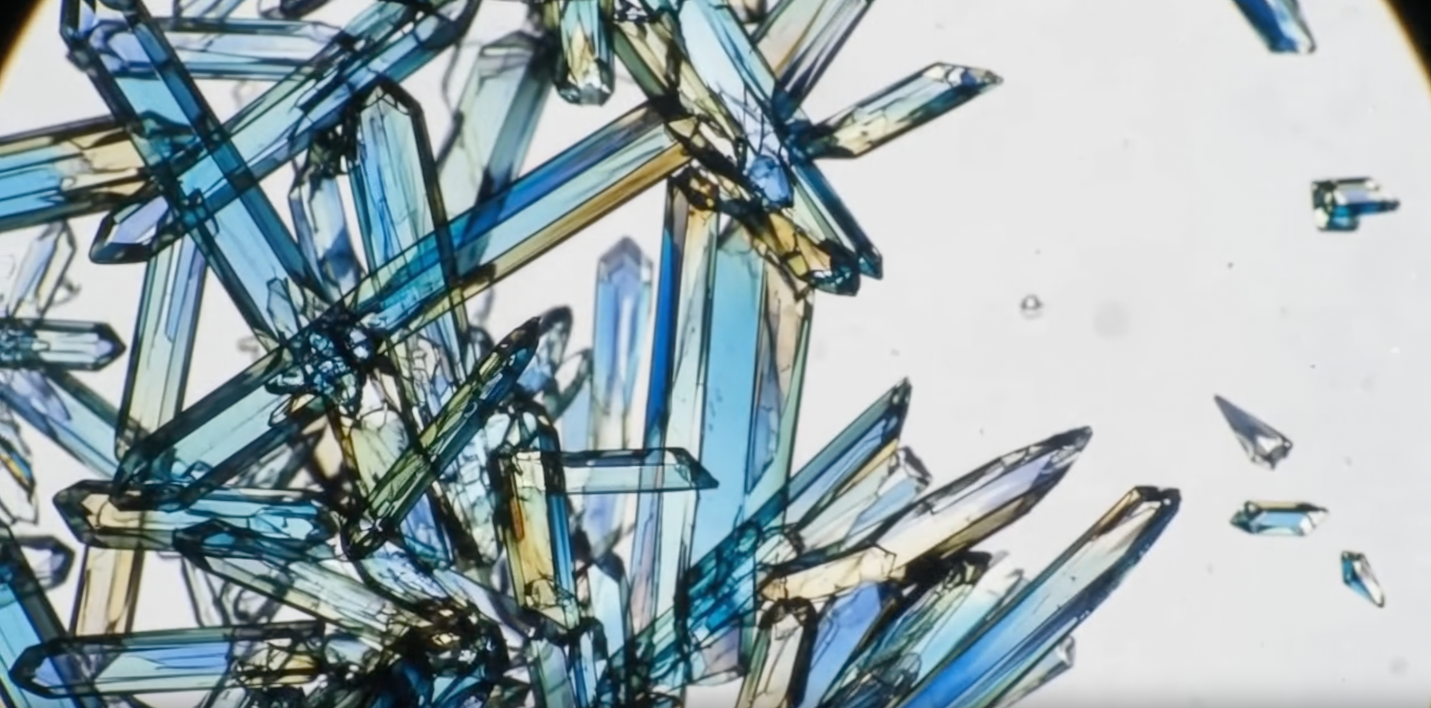crystals made from microgravity