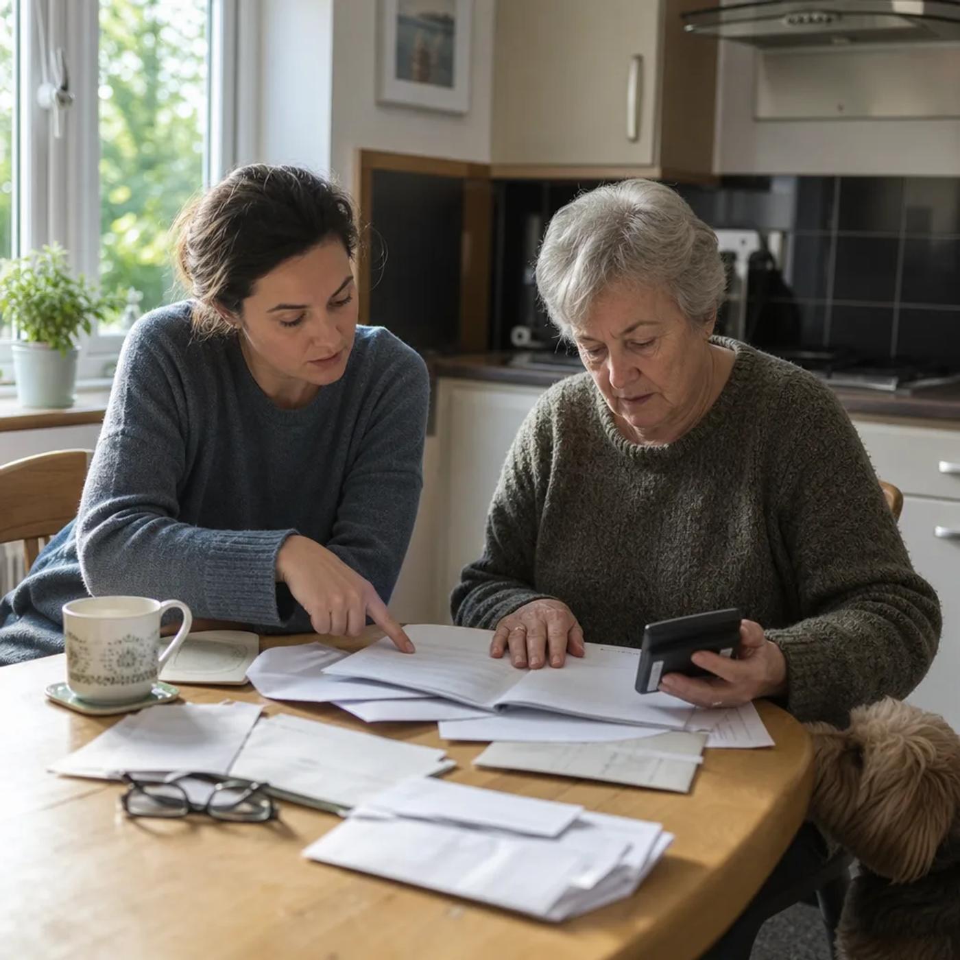 Reviewing LPA paperwork carefully with a client near Winscombe to avoid costly rejections