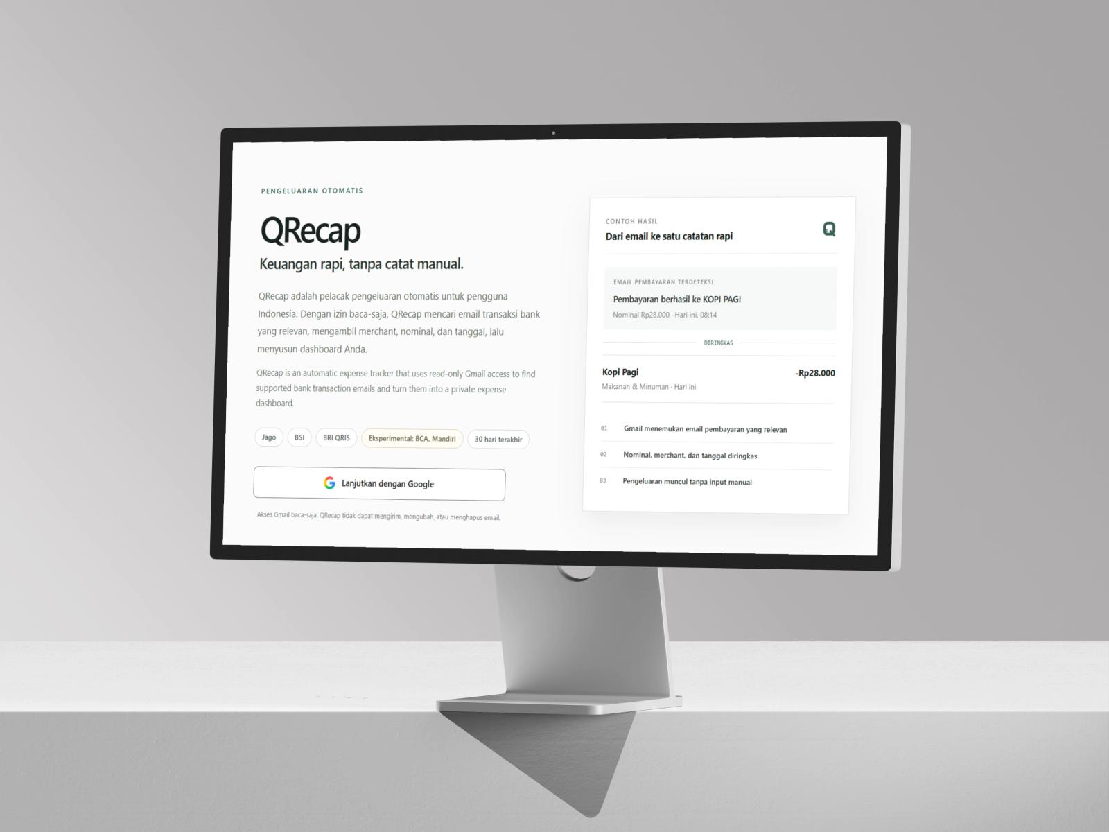 QRecap: Automatic QRIS Expense Tracker