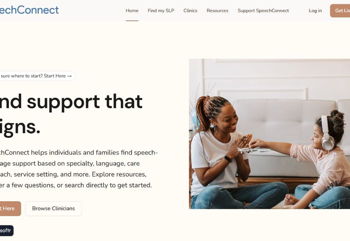 SpeechConnect SLP Directory Platform