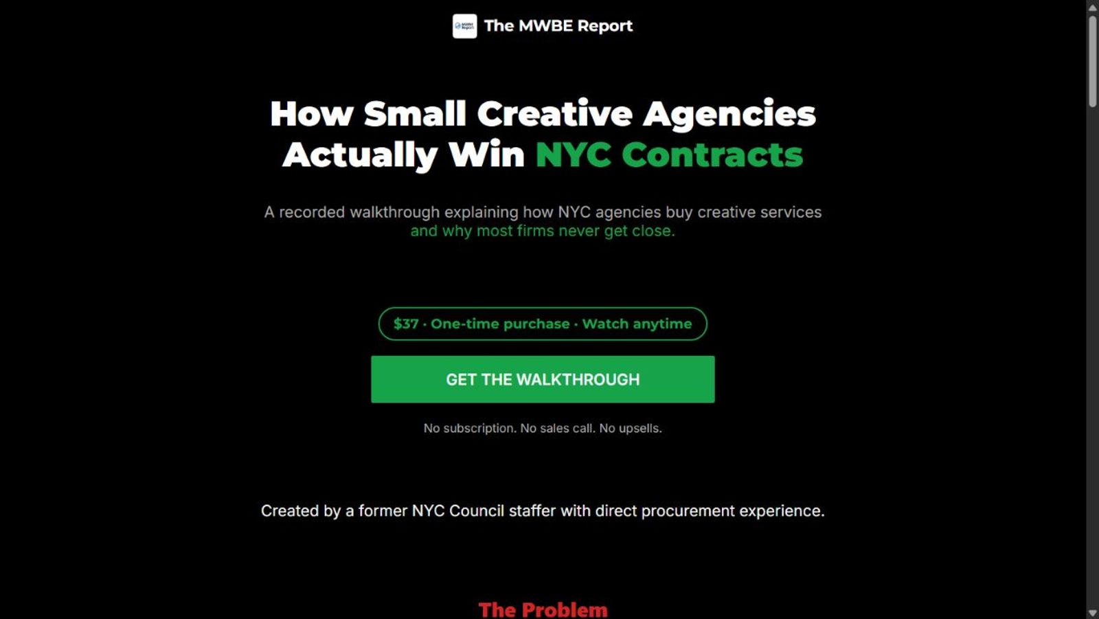 MWBE Report Purchase Attribution System