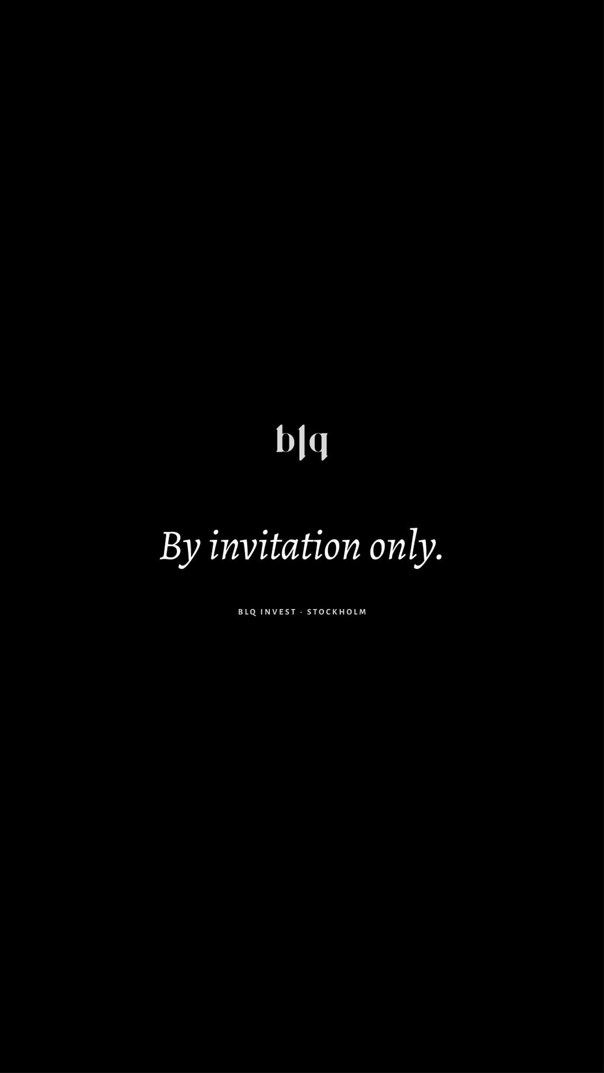 Blq: 05.1 · bq07 · by invitation only