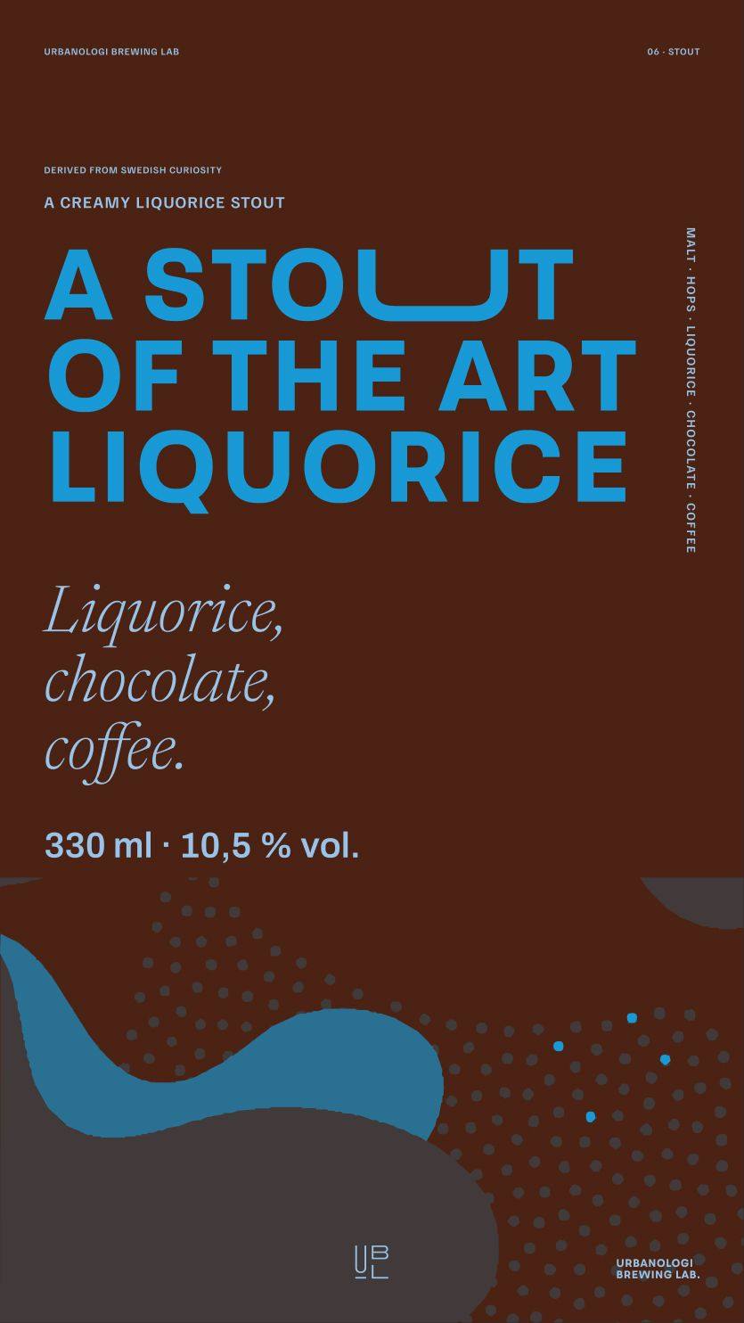 Urbanologi Brewing Lab: 14.1 · ux06 · a stout of the art